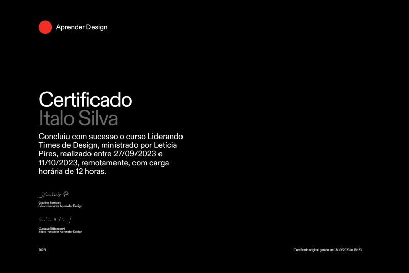 Aprender Design - Liderando Time de Design