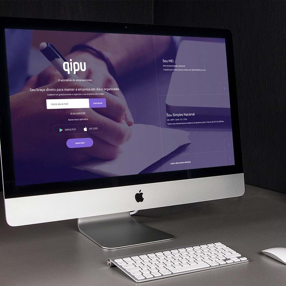Novo redesign do portal Qipu
